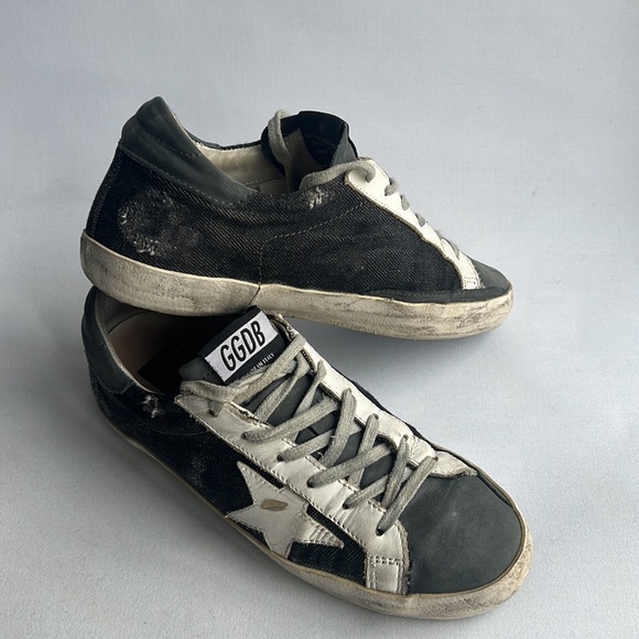 Authentic Golden Goose low top sneakers Size 37 ( 7US) - Picture 6 of 16